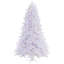 Crystal White Pine Artificial Christmas Tree with LED Multi Colored Lights with Stand-138141847-148844841