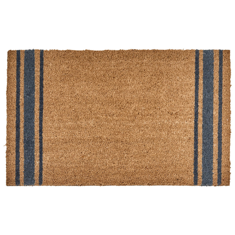 Non-Slip Striped Indoor Doormat, 40cm W x 60cm L