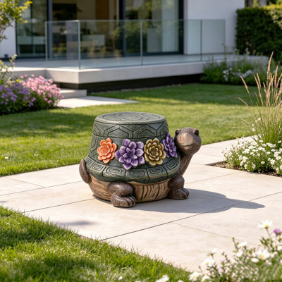 Statue de jardin 13,7 po Tortue
