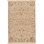 Hand-Knotted High-Quality Beige, Gray, and Red Area Rug