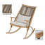 Outdoor Rocker Chair with Cushions