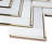 Supreme Tile Natural 10.71 in. x 11.07 in. Herringbone Polished Marble Mosaic Tile-67857339