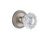 Bouton de porte en cristal Grandeur Newport Rosette
