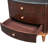 Camellia Field 3-Drawer Nightstand with Marble Top