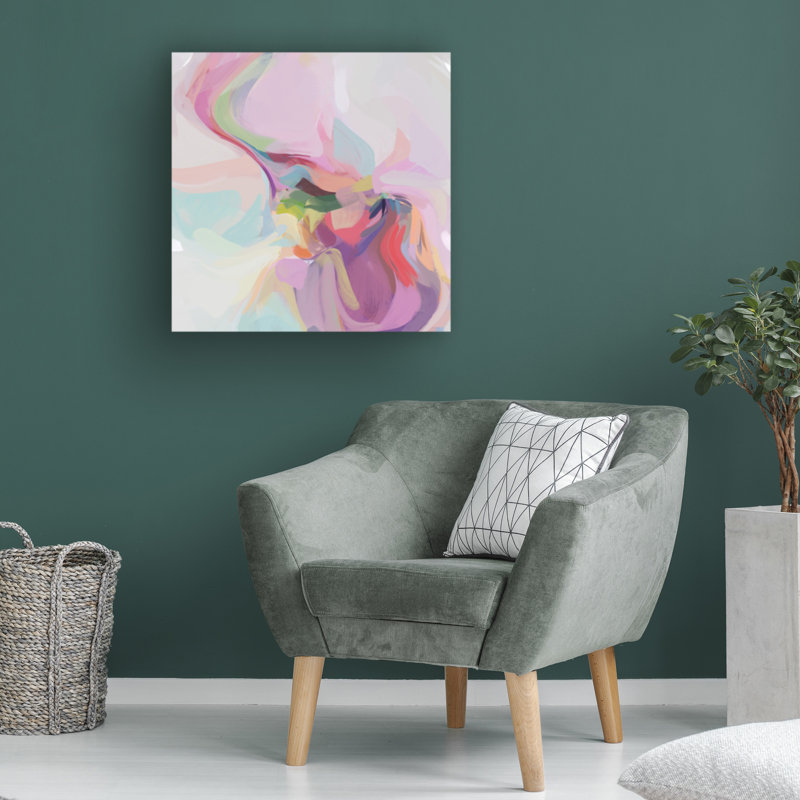 Art sur toile Irena Orlov «Influence I», H 18 po x l 18 po x P 2 po