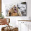 «Roaring Grizzly Bear» sur toile-99242668
