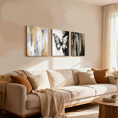 3 Piece Wrapped Canvas Print