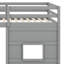 Lit mezzanine simple avec escalier de rangement-1146772171