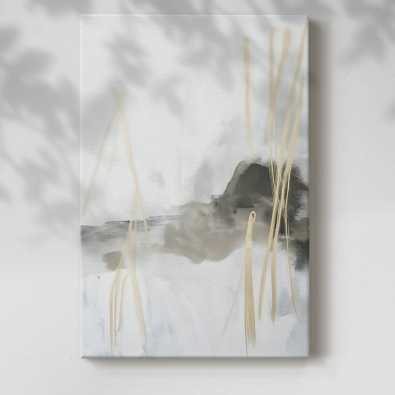 Série ABSTRACT DCCCLXIX - Toile tendue avec châssis de qualité supérieure - Prêt à être accroché, H 60 po x l 40 po