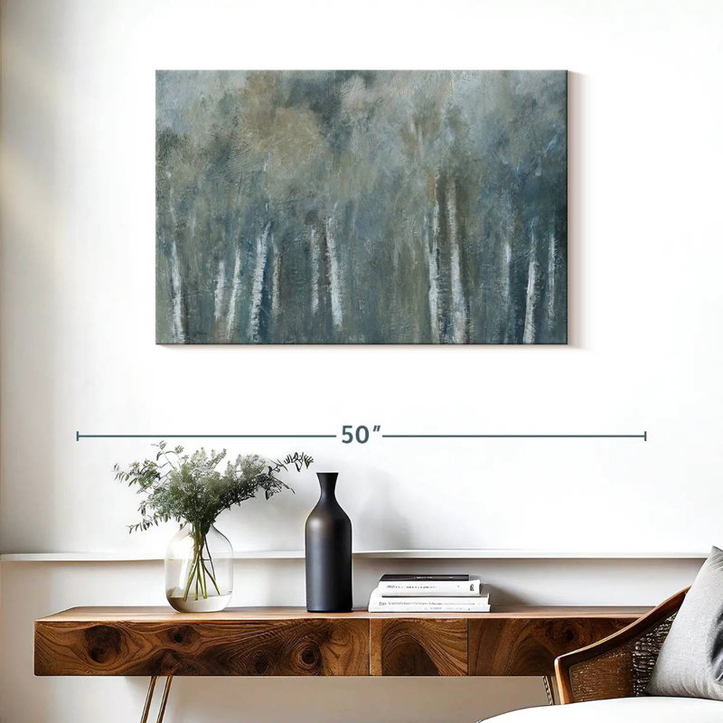 Avery Birch Solitude, 24" H x 36" W