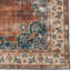 Chyanna Machine Washable Russet and Ivory Area Rug-1295417365