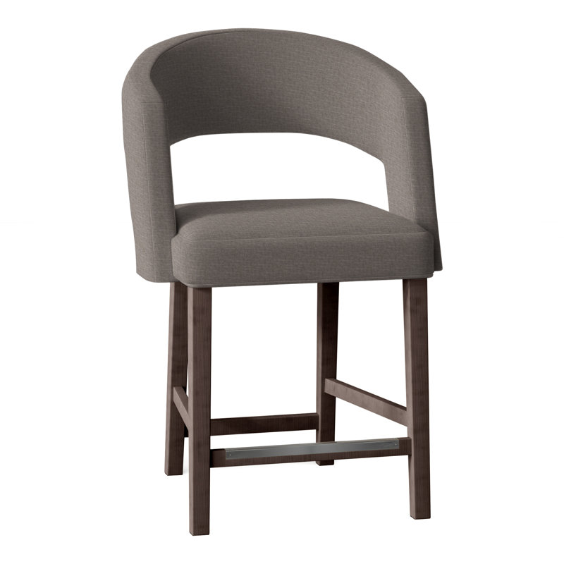 Tabouret de comptoir 26 po Bryant, Tabac, Perigold Montage Cinder