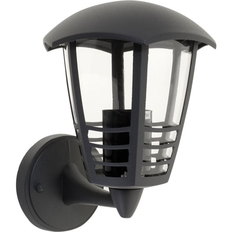 Herby Anthracite Outdoor Wall Lantern