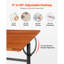 Adjustable Metal Base Drafting Table