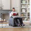 Fauteuil de cinéma maison massant de 65 cm de large avec télécommande