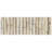 Bamboo  5-7/8"x11-7/8" Fluted Ceramic Wall Tile-90732249