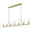 Lustre linéaire à 7 lumières Esma-100156997