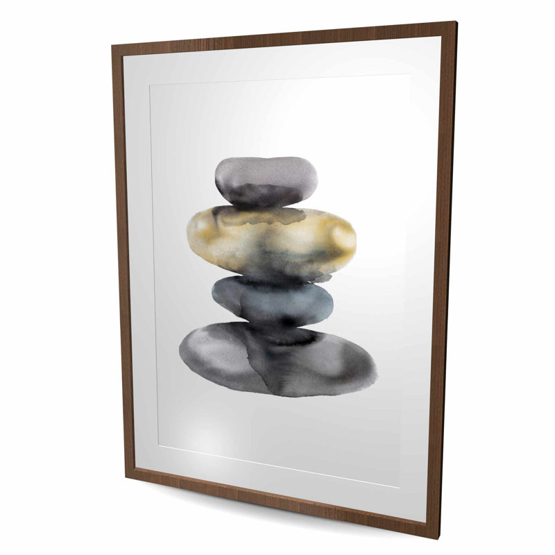 «Hot Stones - Chamber Religion & Spirituality», reproduction encadrée