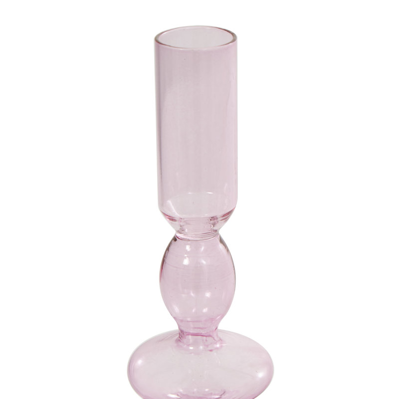 10.40'' H Glass Tabletop Candlestick