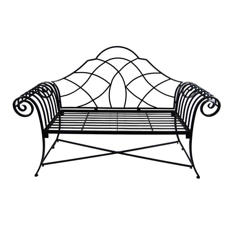 Overbey 2 Seater Steel Bench