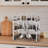 Freestanding Spice Rack with Adjustable Racks