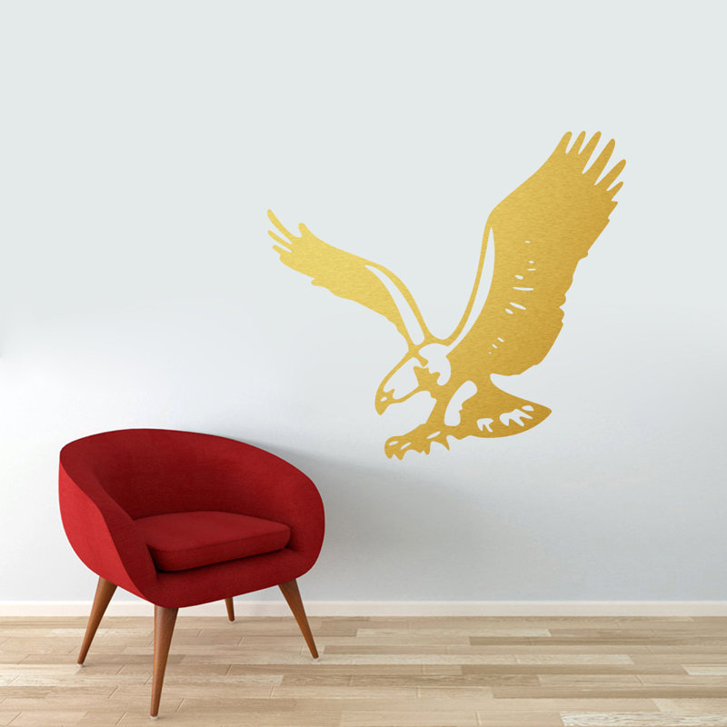 Animals Non-Wall Damaging Wall Decal, Gold