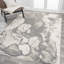Tapis gris / crème Clodovea Marmo-69805831