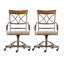 Jefferson 18'' H Upholstered Metal Armchair