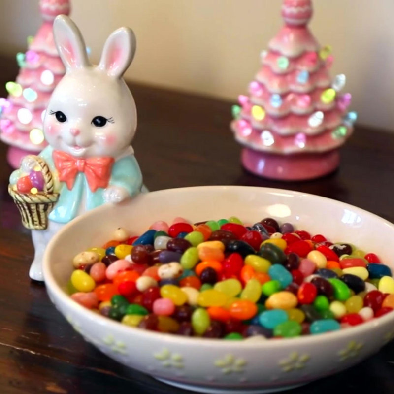 Easter Ceramic Bunny Candy Dish