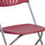 Chaise en plastique à dossier ventilé d'une capacité de 650 lb-111951416