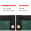 Clôture d'intimité en PEHD H 6 pi x l 50 pi résistante aux rayons UV-61838173