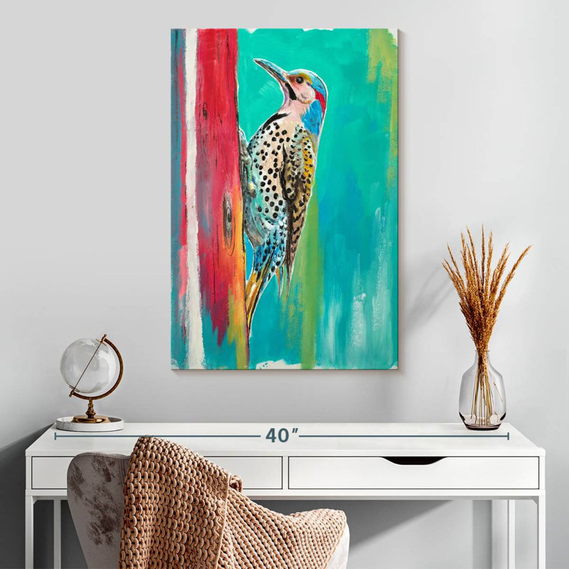 Brampt Woodpecker II, 30" H x 20" W