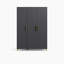 Shinjo 3 Hinged Door Wardrobe available in two colours INCL. Delivery and Assembly-104828020-102374595