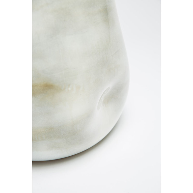Surber Handmade Glass Jar, 12" H x 7" W x 8" D