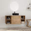 Ensemble de meuble-lavabo simple 48 po avec lavabo en céramique