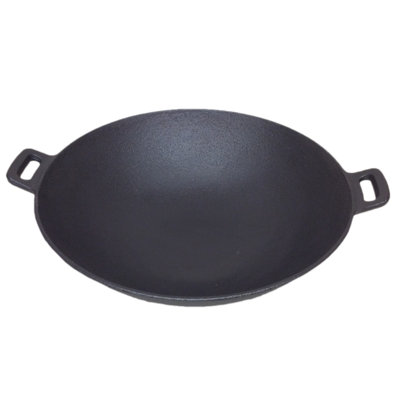 Wok en fonte