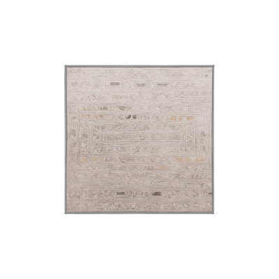 Machine Washable Gray Area Rug