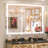 Lashaunte Rectangular Frameless 3 Color Adjustable Lighted Bathroom Vanity Mirror with Memory Function-1557512317-1557512318
