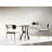 Dalton Round Glass Top Dining Table-107155851