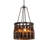Ingun 5 - Light Dimmable Drum Chandelier