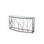 Antico 55.31'' W Glass Console Table