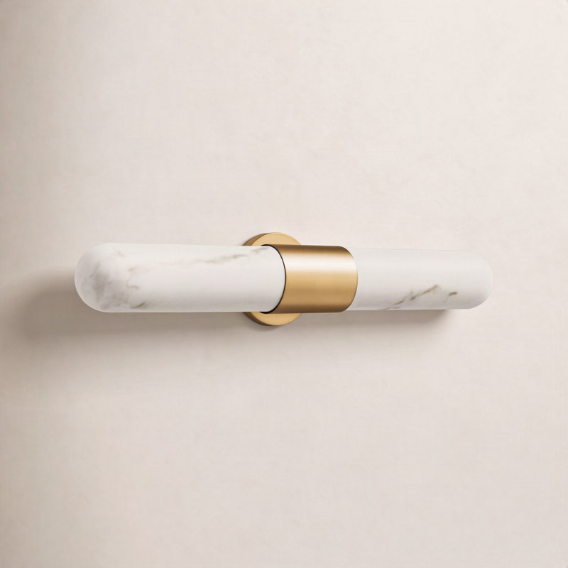 Anakena Julie Vanity Light, Heritage Brass