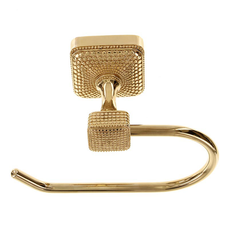 Tiziano Wall Mounted Toilet Paper Holder, Polished Gold
