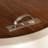 Modern Curved Walnut Veneer Coffee Table (With Detachable Side Tray & Storage Drawer)