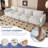 Minarik 4-Seat Chenille Fabric Upholstered Sectional Sofa-748750779