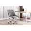 Chaise de bureau en velours Zurich-383726539-383726536