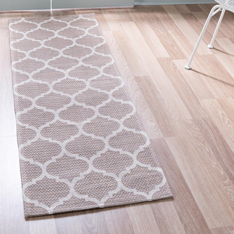 Verdi Cotton Geometric Indoor Rug, Runner 2' x 6'