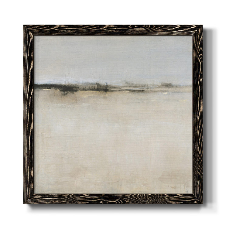 Toile encadrée de qualité supérieure - prête à être suspendue, Cadre noir, H 27,5 po x l 27,5 po x P 1,5 po