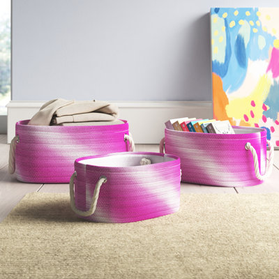 Trule Fabric Decorative Basket