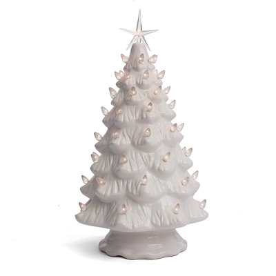 Lighted Ceramic Christmas Tree